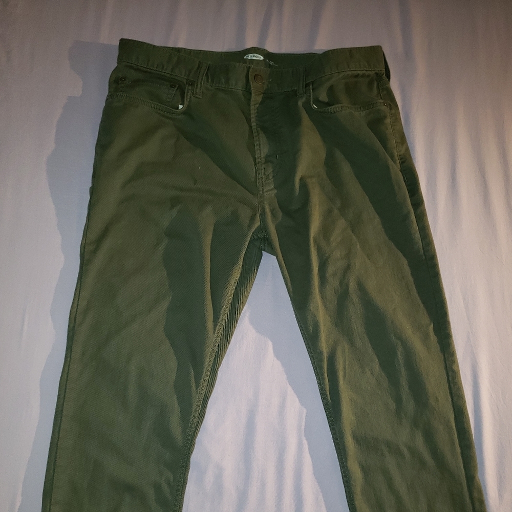 Slim Green Jeans (Built In Tough) Size 36x32